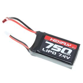 Rer31100 Redcat Racing 2 Cell 7.4v 750mah Lipo Battery With Jst Connector 1pc