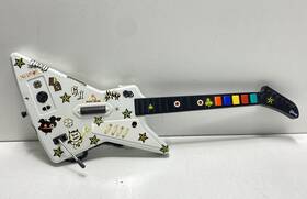 95157.805 Redoctane White Custom Graphic Usb Wired Plastic Guitar Hero Remote Control
