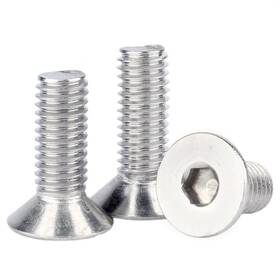 Romozi Ct-0822 M4-0.7x10mm Flat Head Socket Cap Screws And Bolts M4 10mm Bo