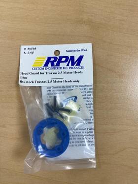 Rpm80505 Rpm 80505 R/c Products Traxxas T-maxx 2.5 Head Guard Blue