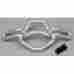 Rpm80106 Rpm Front Bumper For The Traxxas T-e-maxx Metallic Silver