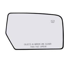 Rt21153-11pra Rugged Tuff Passenger Side Mirror Glass Assembly With Plastic Backing Plate Heated Compat