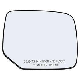 Rt27702-12pra Rugged Tuff Passenger Side Mirror Glass Assembly With Plastic Backing Plate Heated Compat