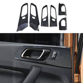 Fr93c Ruihe Carbon Fiber Color Door Handle Bowl Frame Decorator Cover Front Speaker