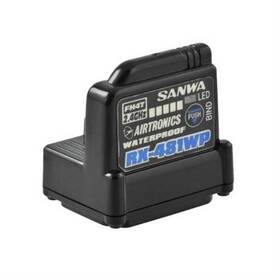 Snw107a41314a Sanwa/airtronics Rx-481wp Waterproof 2.4ghz 4-channel Fhss-4 Receiver