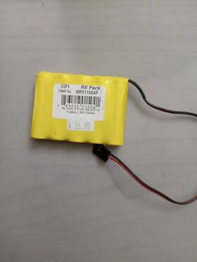 Nr51100af Sanyo 8n-700aa Mpi Rx 6.0v 5n-1100aa Futaba J-plug Pack