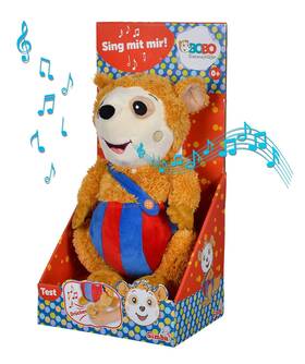 109241017 Simba 006592057077 Bobo Siebenschl Fer/sing Mit Mir Plush Toy / 35 Cm Book Classic/