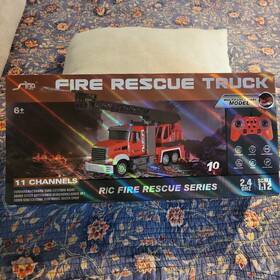 No.qh9002-2d Sino Toys Fire Rescue Radio Controlled Truck