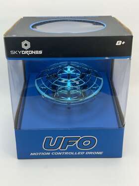 Skydrones 752229418189 - Ufo Hand Controlled Drone Blue