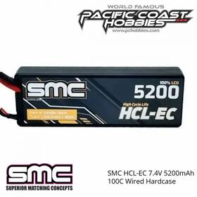Smc Racing Smc521002s1p Hcl-ec 7.4v 5200mah 100c Wired Hardcase