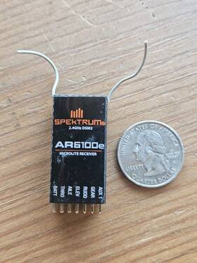 Ar6100e Spektrum Microlite Park Flyer Receiver