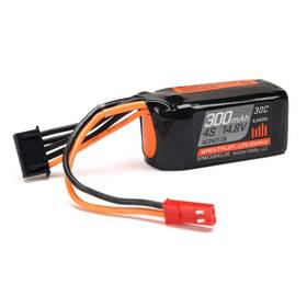 Spmx3004sj30 Spektrum 4s 14.8v 300mah 30c Lipo Battery