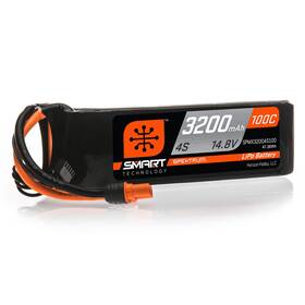 Spmx32004s100 Spektrum 3200 Mah 4s 14.8v Smart Lipo - G1