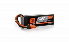Spmx50003s100h3 Spektrum 5000mah 3s 11.1v 100c Smart Lipo Hardcase Ic3