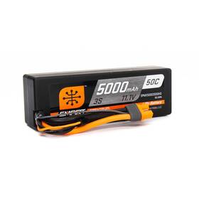 Spmx50003s50h3 Spektrum 3 Cell 5000mah 11.1v 50c Smart Hardcase Lipo Battery Ic3