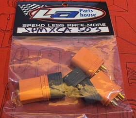 Spmxca501 Spektrum 1pc Rc Ic5 Battery Connector Pack Of 3 Female