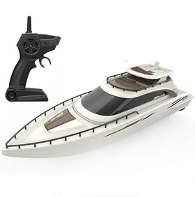 15km Ssccgym S139 Remote Control Boat 4ch Electric Watercraft Rc Sail Cruise Yacht 15km/h