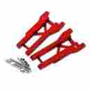 St2555r St Racing Concepts Cnc Machined Aluminum Rear A-arm Set With Steel Hinge-pins Red