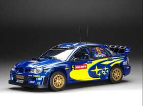 Ss5580 Sun Star 1/18 Subaru Impreza Wrc06 #5 Solberg/mills 3rd Wales Rally 2006 5580