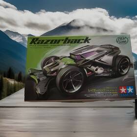 18713 Tamiya Mini 4wd Razorback Fm-a Chassis 1/32