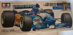 50659 Tamiya Benetton 1/10 Rc B195 Renault F1 Body Parts Set Chassis