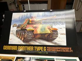 56022 Tamiya 1/16th Scale Radio Controlled Kfz. 171 German Wwii Panther Ausf. G. New