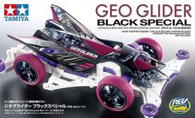 Tamiya 950344955640 Mini 4wd Jr Geo Glider Black Special Fm-a Chassis 95564
