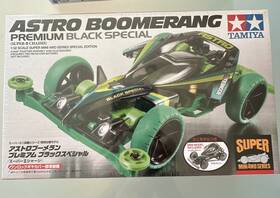95377 Tamiya Mini 4wd Astro-boomerang Premium Black Special Super-ii Chassis