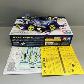 95399 Tamiya Mini 4wd Keen Hawk Jr. 1/32 Clear Purple Special Japan Race Car