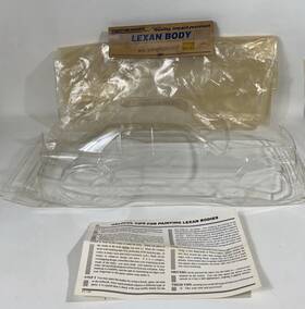 Rc10 Team Associated 6137 Vtg Dual Sport Mercedes Dtm Lexan Body Nos Rare Read