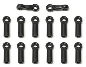 Team Associated Asc91051 91051 Heavy Duty Ball Cups 12 Black Sc10 4x4 Brand New