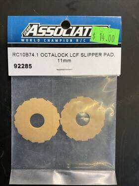 Asc92285 Team Associated Factory Octalock Lcf Slipper Pad 11mm