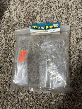Losa8117 Team Losi Xxx Cr Front And Rear Wing Kit Los A-8117 Rare