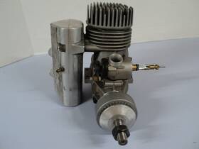 S3000 Thunder Tigre 3000 325 Super R/c Airplane Engine Nitro Glow 2 Stroke And Muffler Unteste