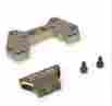 Tlr2061 Losi Rear Cmberblck Midmotor Alum 22 22t