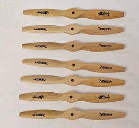 Top Flite Zinger Topq-5010 7 Wood Propellers - 7x4 7x5 And 7x6 New