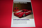 Lp500 Toy Radoi Lamborghini Control Powered Poster 78 Electirc Countach