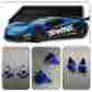 Tra6439 Traxxas Xo-1 Front Steering Knuckles Blue