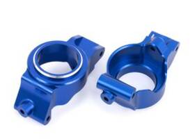 Tra7832blue Traxxas 020334008824 Caster Blocks Alum Blue