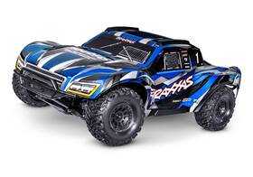 Tra102076-4-blue Traxxas 020334018342 Maxx Slash 6s Short Course Truck Blue