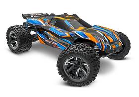 Tra67376-4-orng Traxxas 020334040619 Rustler 4x4 Vxl