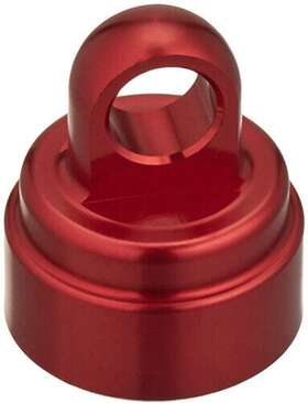 Tra3767x Traxxas 020334376794 Red - Alum. Shock Caps 4 Fits All Ul Tra3767x. Brand New