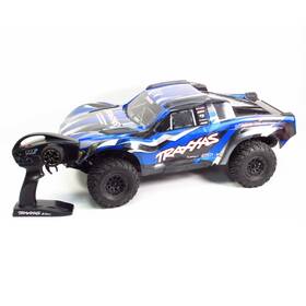 102076-4 Traxxas Maxx Slash 6s 4wd Short Course Electric Rc Truck - Blue
