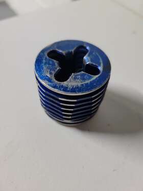 4032 Traxxas Cooling Head With Button And Glow Plug
