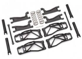 Tra8995 Traxxas L.p. Suspension Kit Widemaxx Black Includes Front &