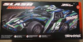 Tra104354-74-grn Traxxas Slash Mudboss Bl-2s Rtr Brushless Edm Oval Ready Green