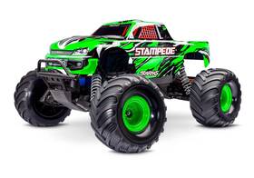 Tra36054-1-grn Traxxas Stampede 2wd Xl-5 1/10 Scale Monster Truck With Tq 2.4gh