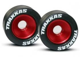 Tra5186 Traxxas Wheels Aluminum Red-anodized 2 / 5x8mm Ball Be