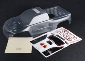 Tra5387 Traxxas Body Revo 3.3 Clear Requires Painting / Window