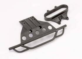 Tra5835 Traxxas Bumper Front/ Mount Front Black